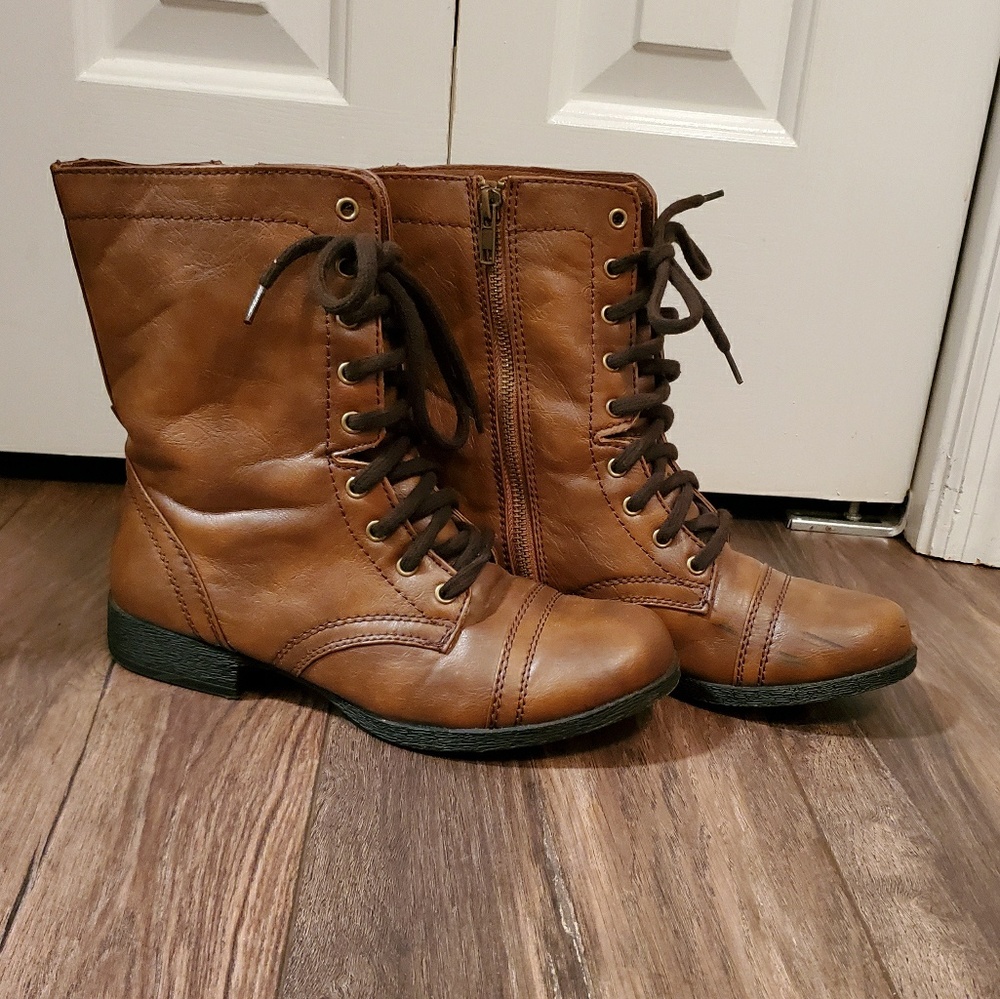Madden Girl Brown Boots